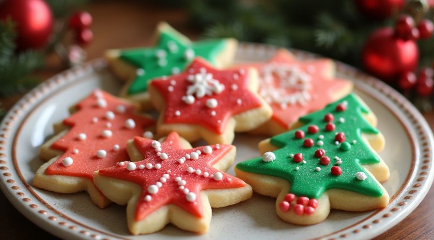 In der Weihnachtsbäckerei